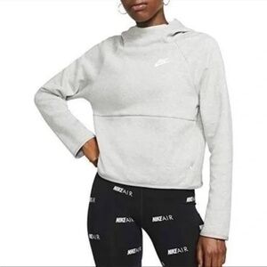 Nike Sportswear Tech Fleece Women's Hoodie - Grey (Size Small)